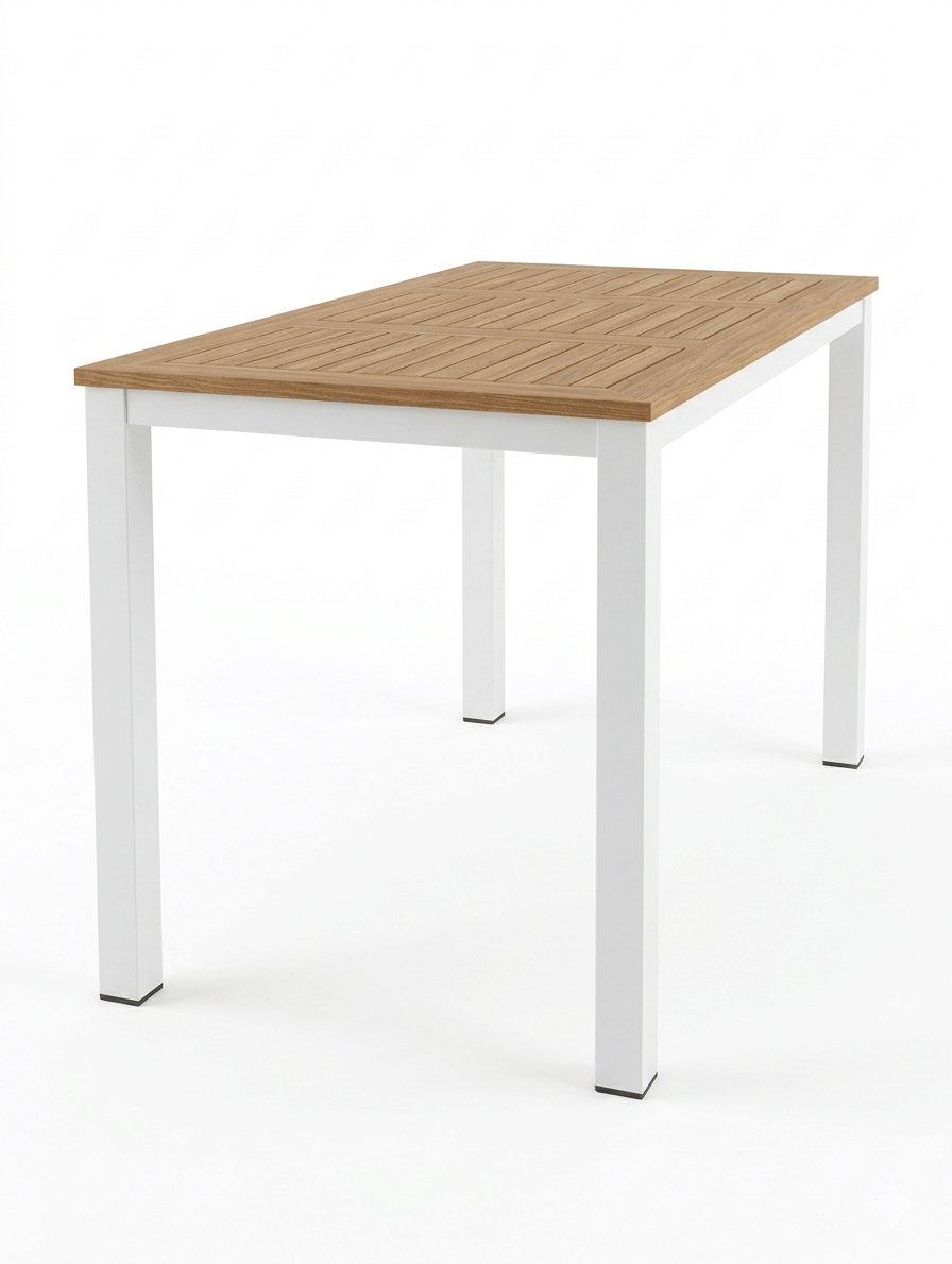 โต๊ะบาร์เหลี่ยม COCOLUXE รุ่น ENJOY BAR TABLE 150 CM สีไม้_4
